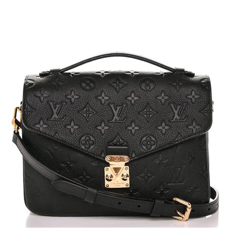 louis vuitton black metis.